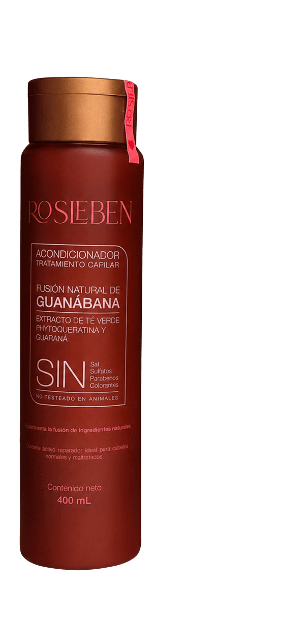 Tratamiento capilar de guanábana ROSLEBEN de 400 ml, producto capilar ROSLEBEN